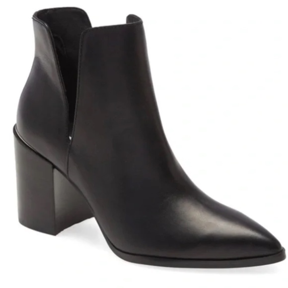 Steve Madden Shoes - Steven Madden Kaylah Pointed Leather Booties - 9M